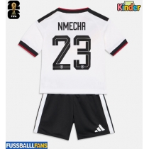 Deutschland Felix Nmecha #23 Heimtrikotsatz Kinder WM 2026 Kurzarm (+ Kurze Hosen)